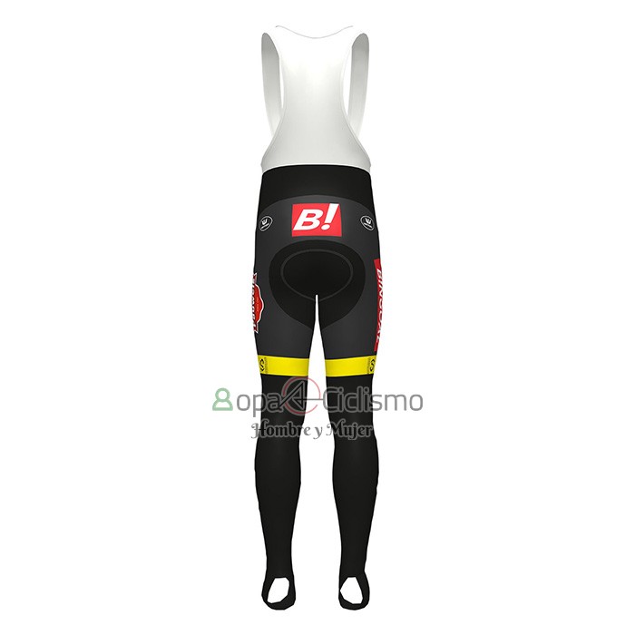 Bingoal WB Ropa Ciclismo Culotte Largo 2022 Hombre Mangas Largas AMarillo